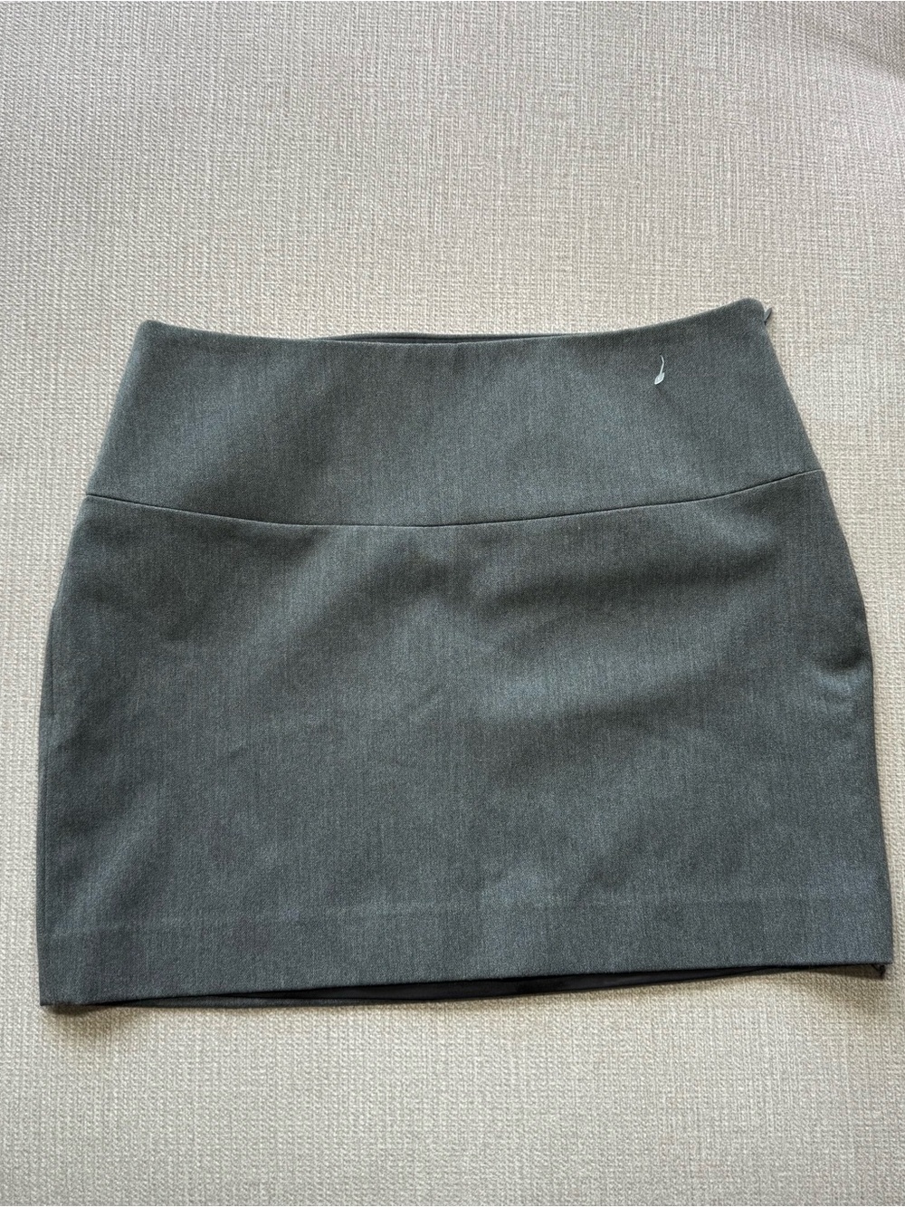 Express Dark Gray Mini Skirt